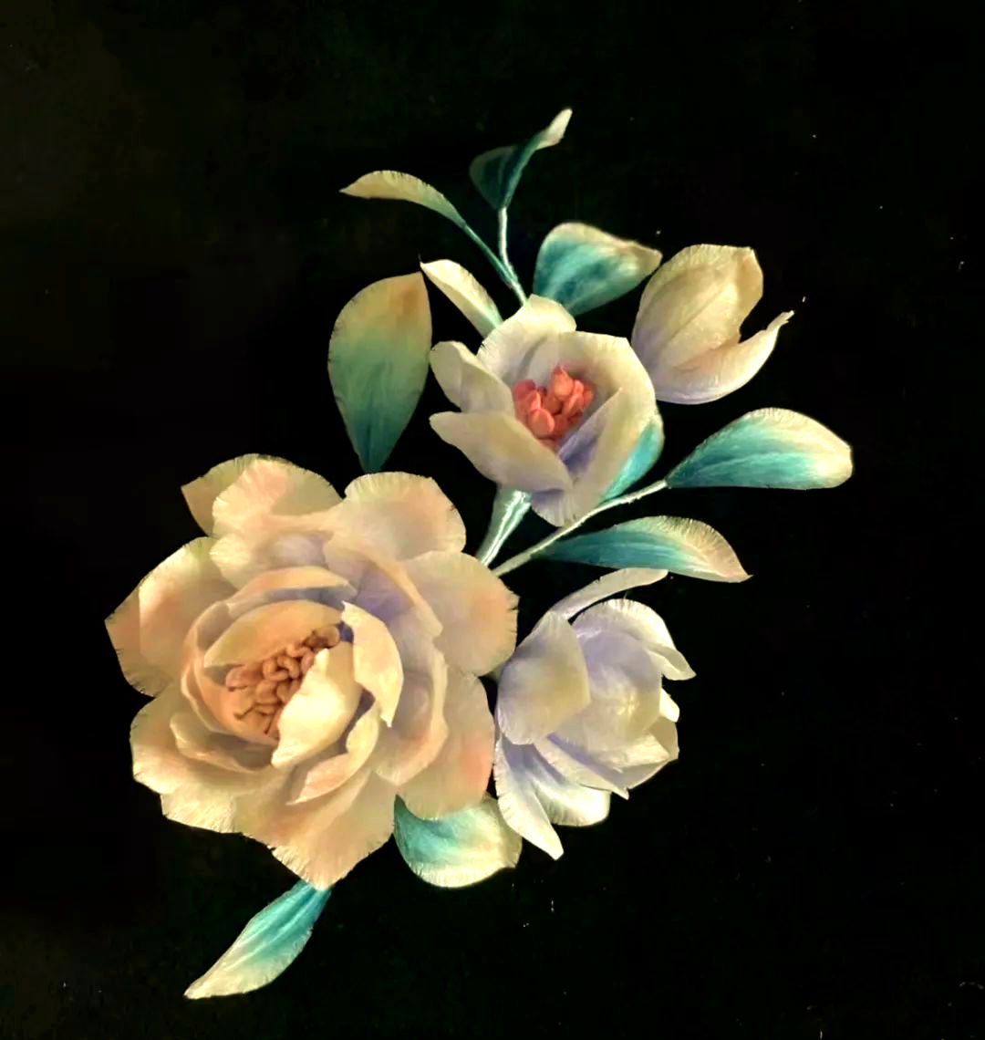 探秘南京绒花 手工制作的传统工艺美术品